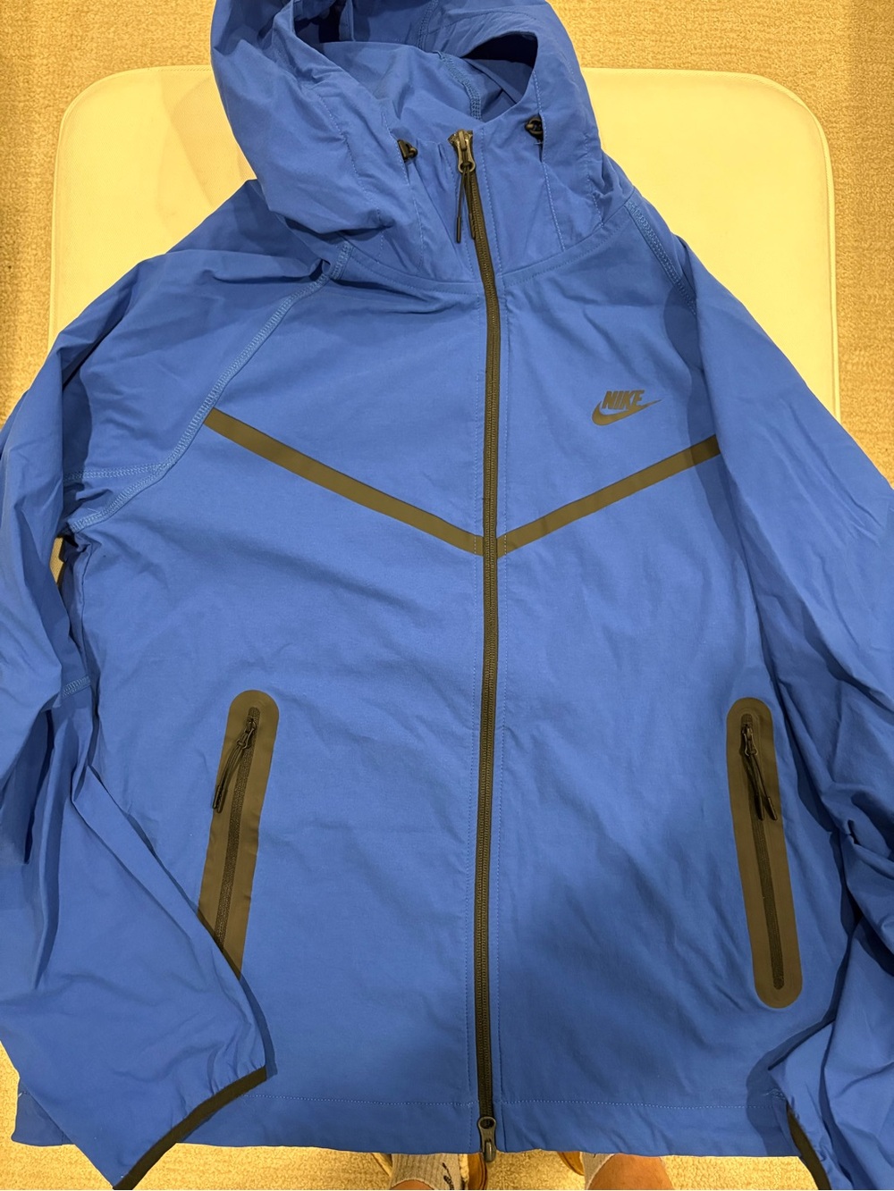 Nike Tech Men's Woven Jacket Blue Medium (NWOT)